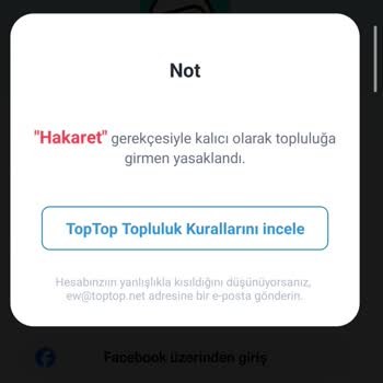Toptop'ta Haksız Kalıcı Ban Ve Yetersiz Destek