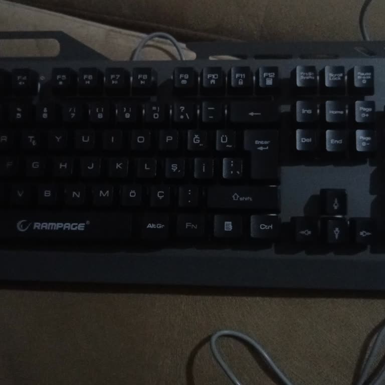 Rampage KB R73 Model Klavyede Tuş Arızası Ve Fatura Yok Olmasından Dolayı Servis Talebi