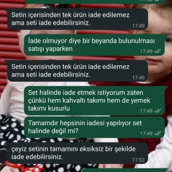 Defolu Çeyiz Paketi, İade Reddi Ve Taşıma Sıkıntısı