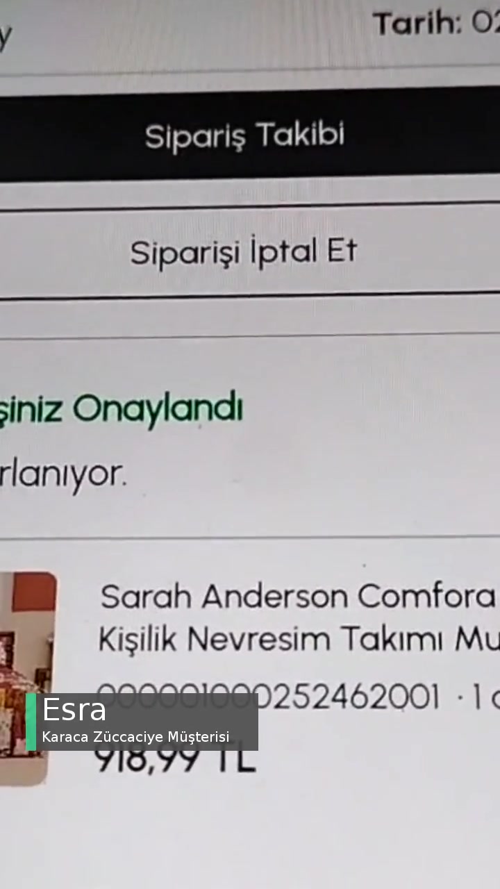 Karaca Ne Adres Değişikliği Ne De İptal Yapamıyorum! videonun kapak resmi