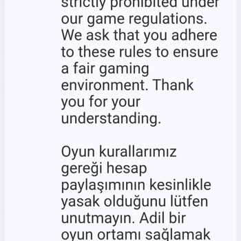 Evony Aile Hesaplarına Haksız Kalıcı Ban Ve Açıklama Talebi