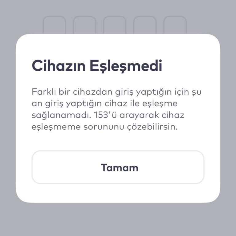 İstanbulkart Mobil Uygulamasında Yeni Telefonla Cihaz Eşleştirme Sorunu Ve Giriş Engeli