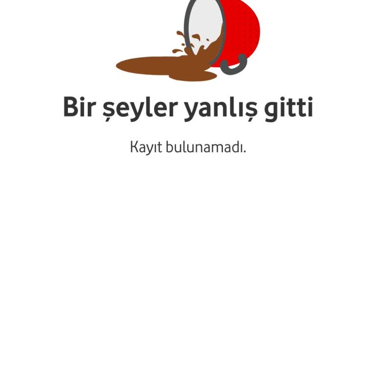 Vodafone Yanımda Hediye Kodu Girişinde Bilinmeyen Hata