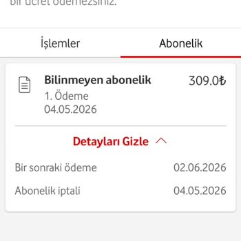 İzinsiz Portfun Aboneliği Ve 347,44 TL Haksız Ücretlendirme Mağduriyeti