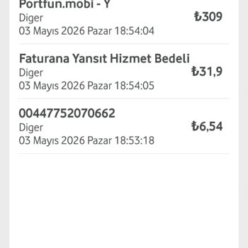 İzinsiz Portfun Aboneliği Ve 347,44 TL Haksız Ücretlendirme Mağduriyeti