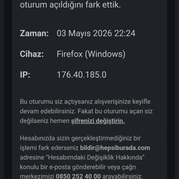 Yetkisiz Giriş Ve Sahte Ürün Listesi Mağazamı Askıya Aldı