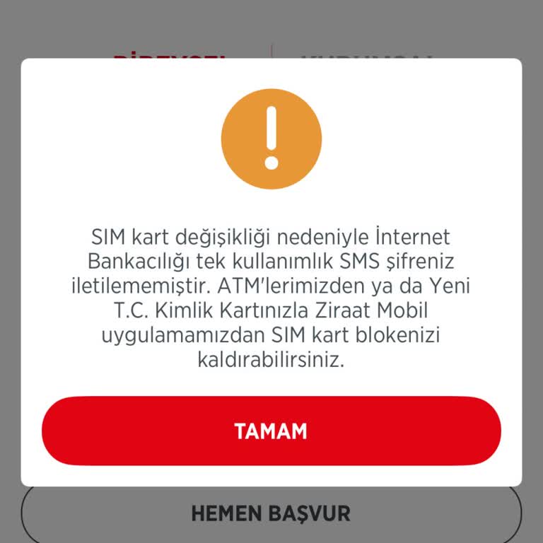 Ziraat Bankası SIM Kart Blokesi Uzaktan Kaldırılamıyor, Şube Ziyareti Zorunlu