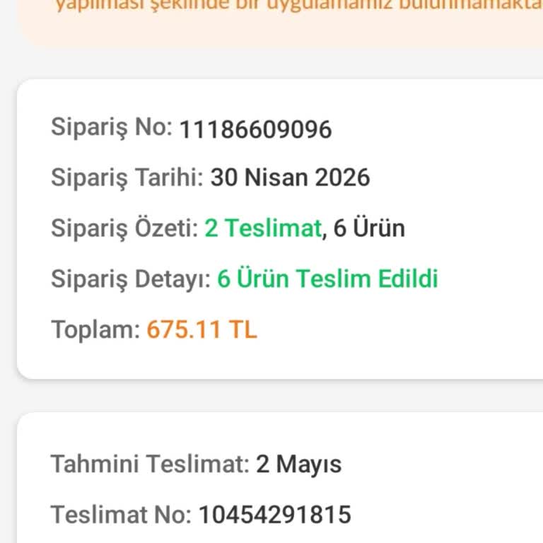 Trendyol Sürekli Görsel ve Açıklamayla Uyuşmayan Ürün Gönderimi