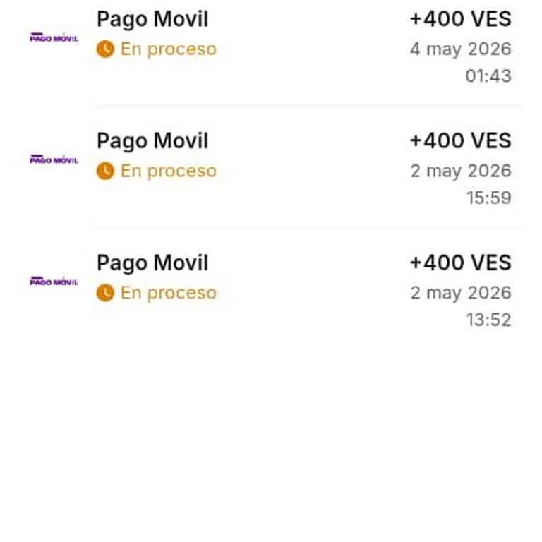 1Win no acredita recargas por pago móvil, solicito pago inmediato