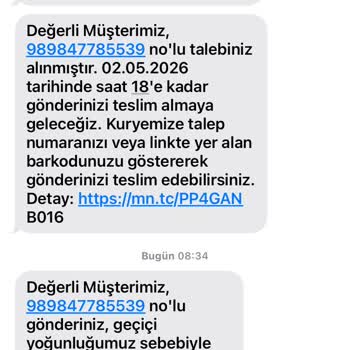 DHL Yanlış İptal Bildirimi Ve Kargonun Takip Edilememesi
