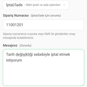 Bubilet'te Erteleme Sonrası İade İşlemi Yapılamıyor