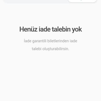 Bubilet'te Erteleme Sonrası İade İşlemi Yapılamıyor
