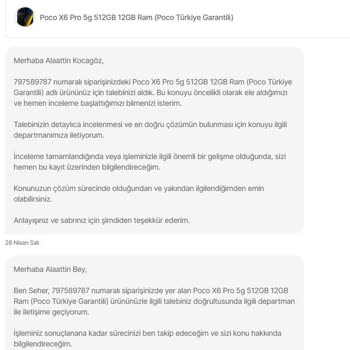 Türkiye Garantili Satın Alınan Telefon Yurt Dışı Çıktı Ve Satıcı Yanıtsız Kaldı