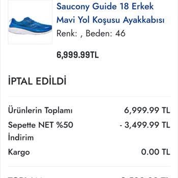 Yanıltıcı %50 İndirim Ve Stok Yanlışlığı Nedeniyle İptal Edilen Siparişler Ve Geciken İade