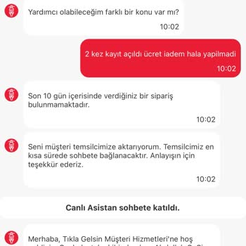 Kılı İçeren Burger Ve 565 TL İade Sorunu