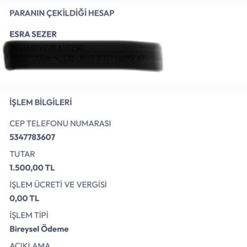 Şanlıurfa Vodafone Bayisinde Haksız 1500 TL Devir Ücreti Alınması Ve İade Talebi