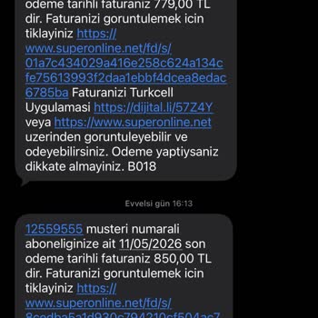 SMS’te Duyurulan 779 TL Ücretine Uymayan 850 TL Fatura Farkı