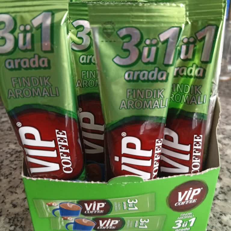 BİM Vip 3'ü Bir Arada Kahvede Şeker Ve Aroma Uyumsuzluğu