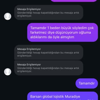 Siparişim Gönderilmedi, Instagram Hesabının Kapatılması Üzerine 1720 TL İade Talebi