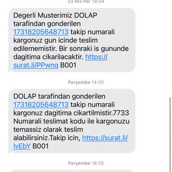 Sürat Kargo’da Dağıtımda Görünen Gönderi Teslim Edilmedi, Şube Yetkilileri Yanıltıcı Açıklama Yaptı
