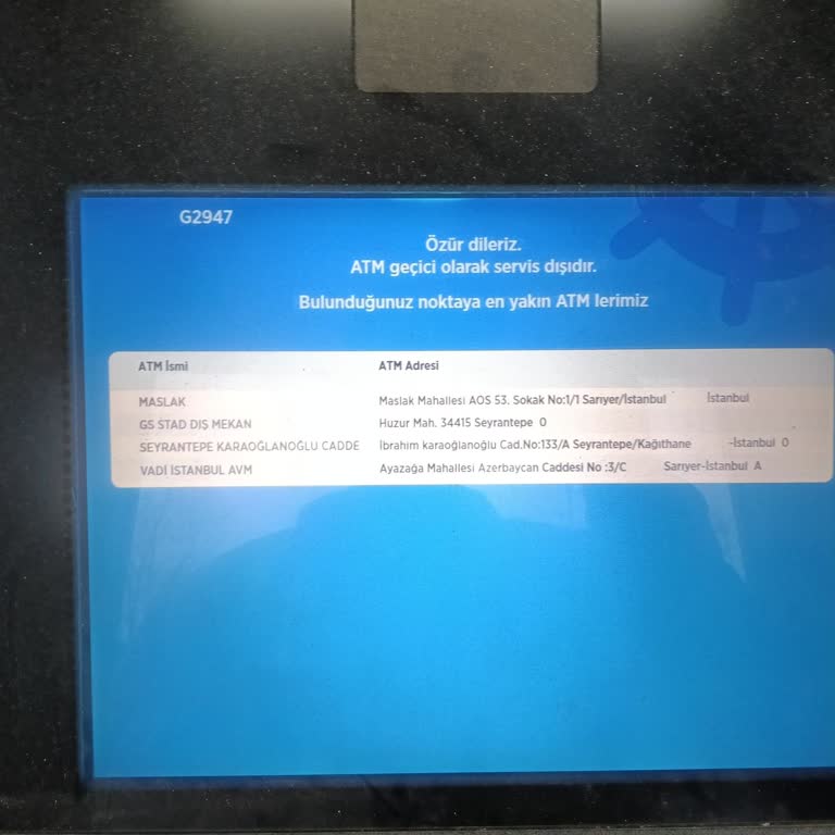Denizbank ATM'si 6.800 TL'yi Yuttu, 17 Gün Geçmesine Rağmen Para Hesaba Yatırılmadı