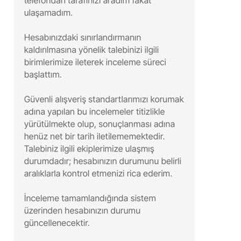 Yeni Açılan Hesabım Bloke Edildi, Açılmasını Talep Ediyorum
