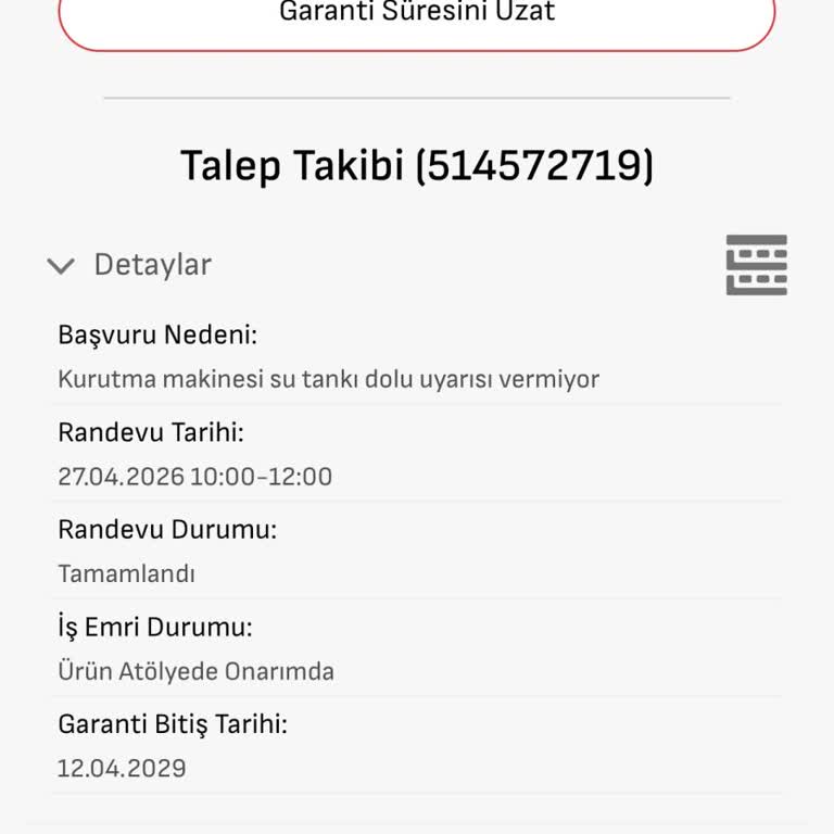 Altus Kurutma Makinesi Arızalı, Değişim Ve İade Talebim Reddedildi