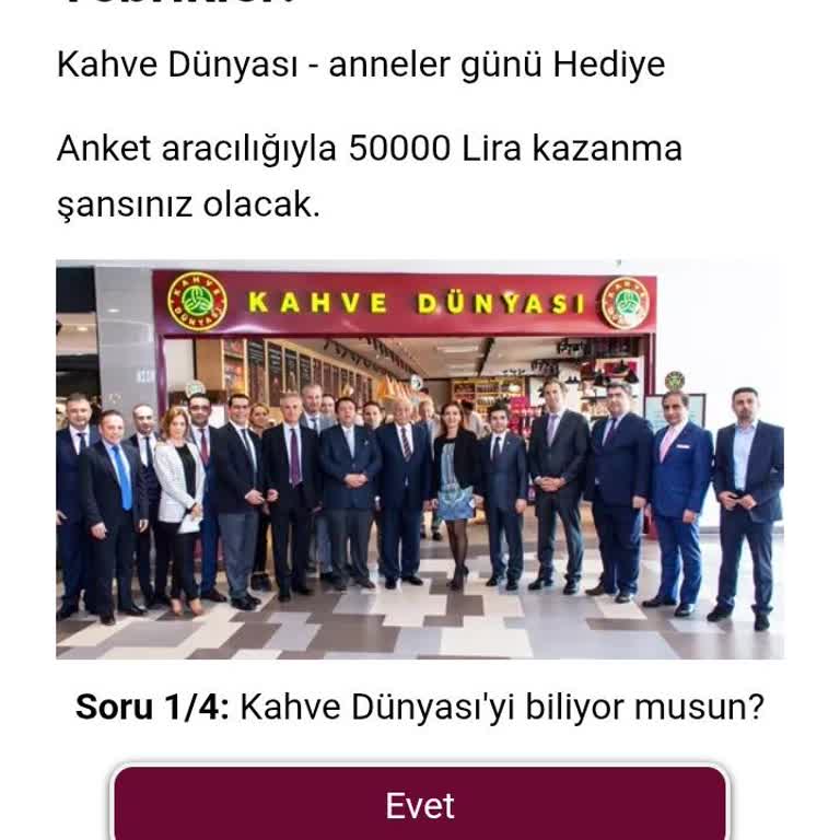 Kahve Dünyası'ndan Gelen Şüpheli WhatsApp Linki Güvenlik Endişesi