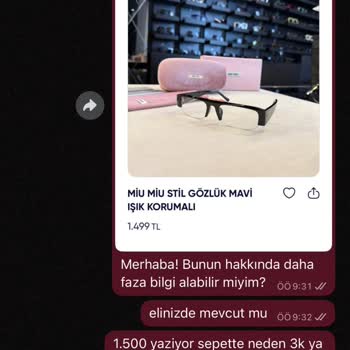 Shopier Güvencesi Yetersiz, Gözlük Teslim Edilmedi Ve İade Bekleniyor