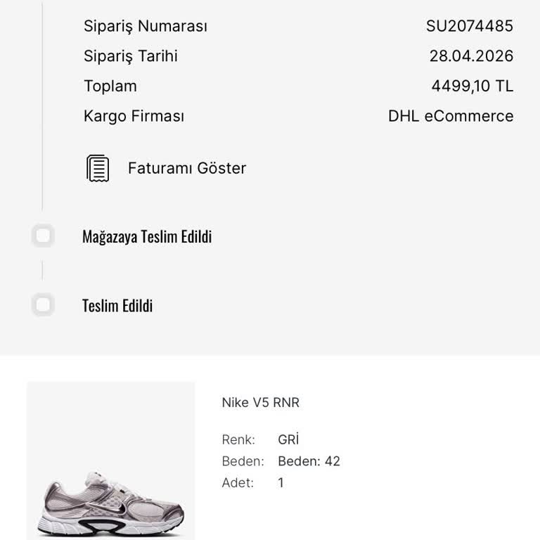 Sneaks Up Siparişimin Gecikmesi Ve Müşteri Hizmetlerinin Yetersizliği