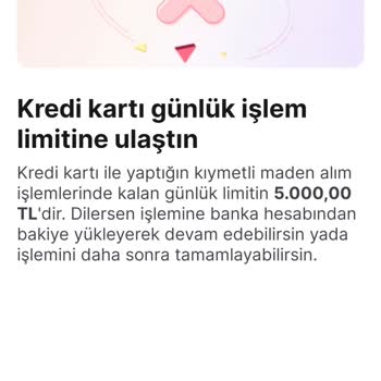 Hepsipay Kıymetli Maden Alım Limitinin Açıklamasız Düşürülmesi