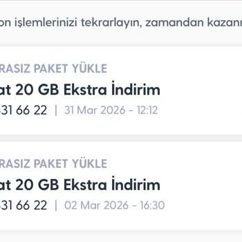 Turkcell Hazır Kart Paketi Anormal Hızlı Tüketim Ve Yüksek Fiyat Şikâyeti