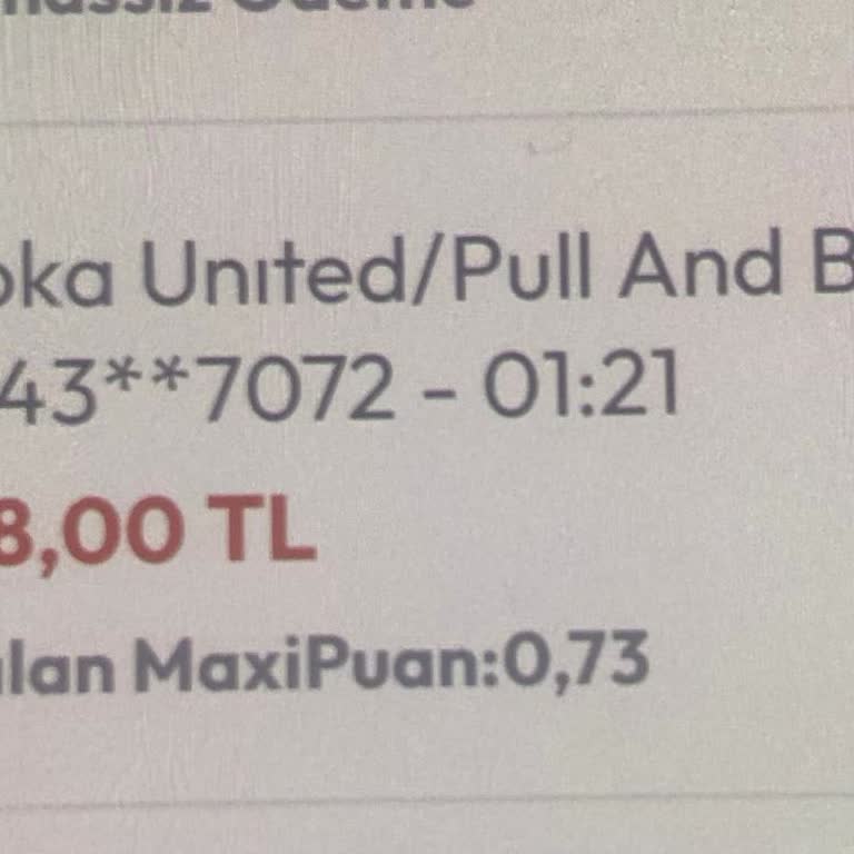 İş Bankası Kredi Kartımdan İzinsiz 7.288 TL Harcama İptali Ve Geri Ödeme Talebi