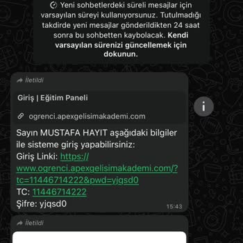 Apex Gelişim Akademi’den Sözleşmesiz Kayıt Ve Ücret Talebi