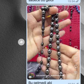 İki Tesbih Siparişi Eksik Gönderildi Ve İletişim Yok