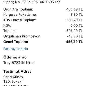 Teslimat Gecikmesi Ve Müşteri Hizmetleri Yanıt Vermemesi