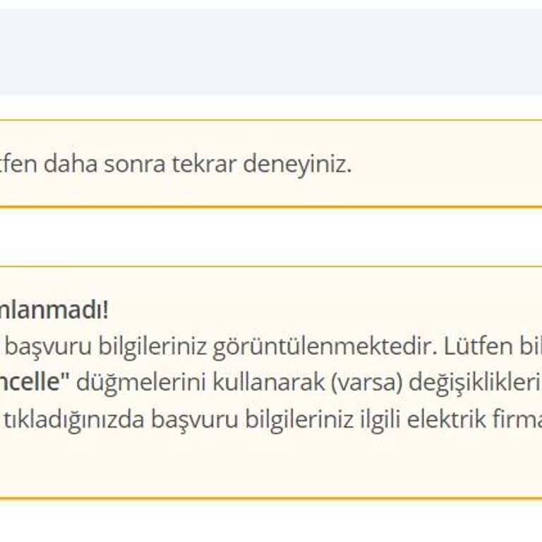 E-Devlet'te Yeni Abonelik Başvurusu Sürekli Hata Veriyor Acil Yardım Talebi