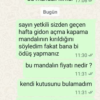 Trendyol Scooter Gidon Menteşesi Arızası İçin İade Talebi