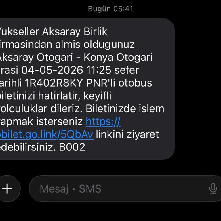 Otobüs Seferi 40 Dakika Gecikmeli Geldi Ve Bilgilendirme Yapılmadı