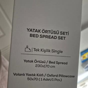 Yanlış Yatak Örtüsü Gönderimi Ve Stok Yok İddiası İade Sürecini Zorlaştırdı
