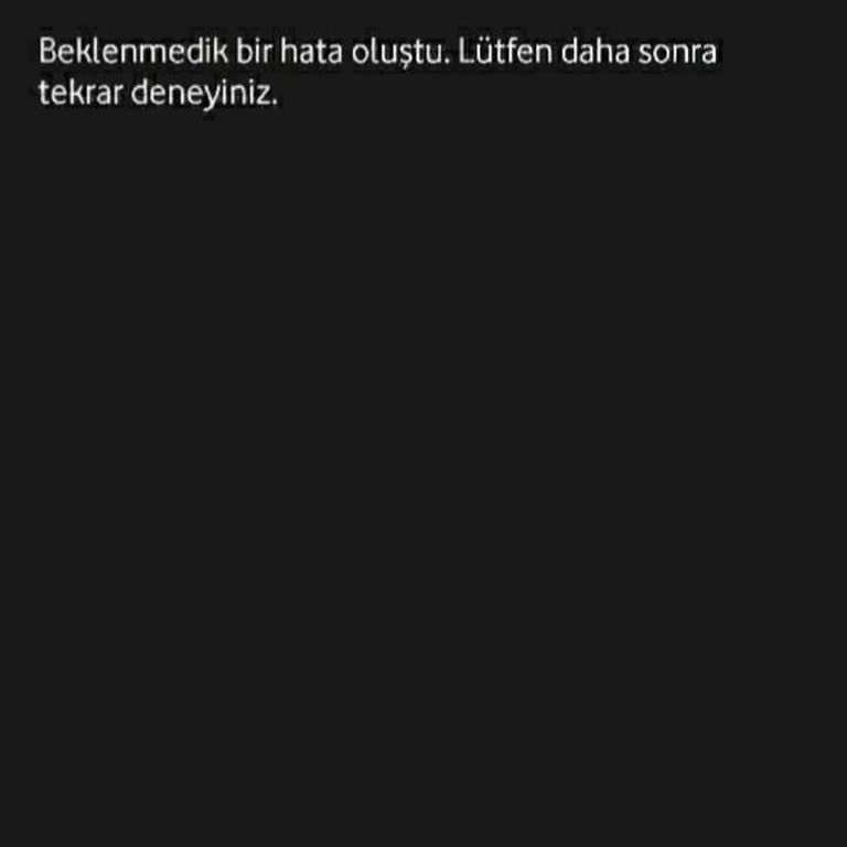 Vodafone Yanımda Red Tarife Geçişi Gerçekleşmiyor