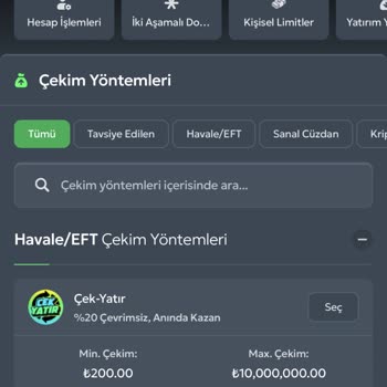 Manuel Bakiye Düzenlemesiyle Kazancım Silindi Ve 30 Kat Çekim Kısıtı Uygulandı