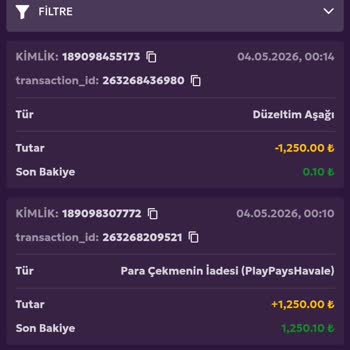 Ödemeniz Yapılmadı Ve Hesabınız Silindi