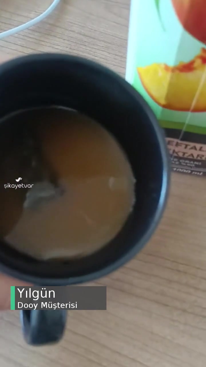 Dooy Meyve Suyundan Yabancı Madde Çıktı videonun kapak resmi
