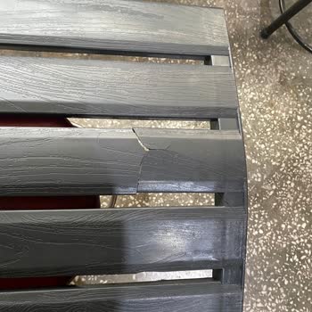 Mobetto Mobilya’dan Gelen Balkon Oturma Grubunda Kırık Sırt Parçası