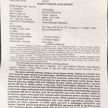 Hadi Tom Bank'ta Personel Tarafından İzinsiz Kredi Kartı Ve Hesap İşlemleri