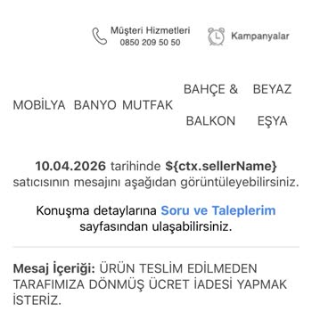 Koçtaş’tan Stok Yok Ürün Gönderildi İddiası Ve İade Sürecindeki Sorun