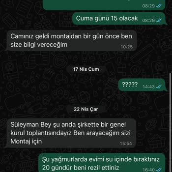 Cam Balkon Sistemindeki Buharlaşma Ve Montaj Gecikmesi