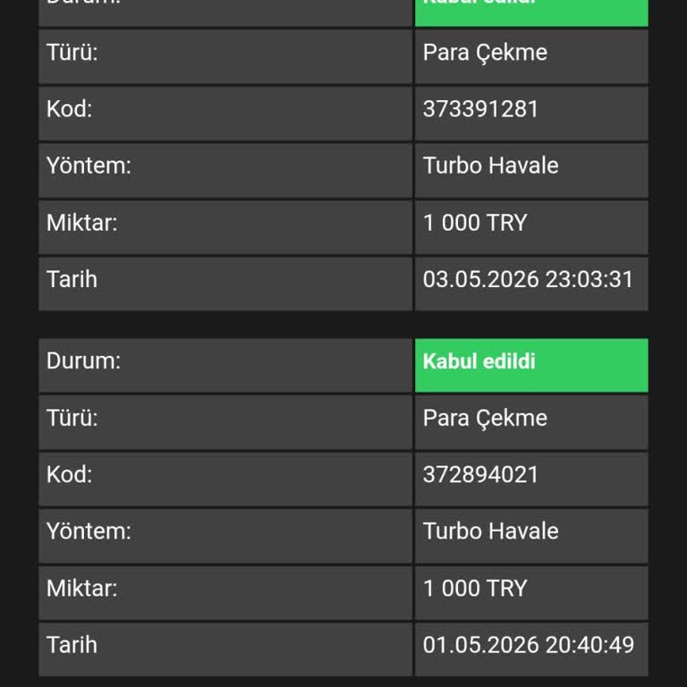 1000 TL Çekim Talebi İşlem Görmüyor Ve Canlı Destek Ekibi Saygısız Davranıyor