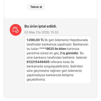 Hepsiburada Adres Değişikliği Reddedildi Ve Ürün Yanlış Adrese Gönderildi